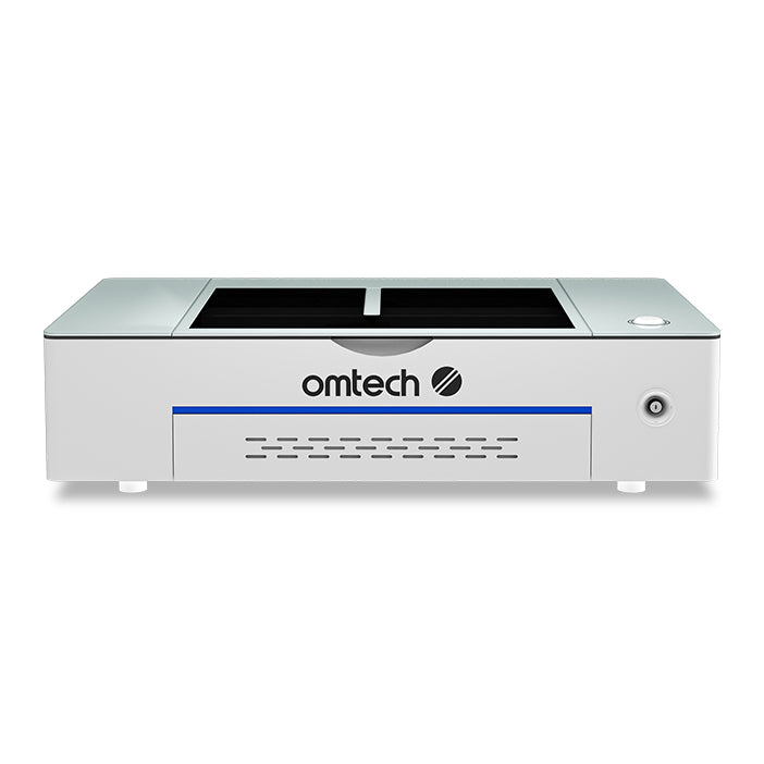 OMTech Polar 50W Desktop CO2 Laser Engraver and Cutter with Two Rotary Axes