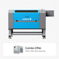 OMTech Maker AF2028-80 90W CO2 Laser Engraver and Cutter with 20" x 28" Working Area and Autofocus