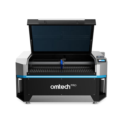 OMTech Pro 3655 Hybrid 150W Laser Cutting and Engraving Machine with 34'' x 54'' Working Area, Autofocus and Built-in Water Chiller