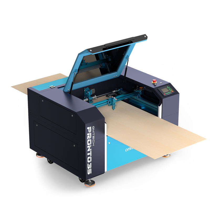 OMTech Pronto 35 60W CO2 Laser Cutter and Engraver with Autofocus