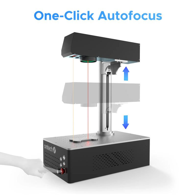 OMTech MOPA 60W Autofocus Fiber Laser Marking Machine